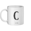 C for Miles Mug Left-side