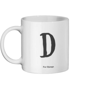 D for Django Mug