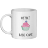 Office Babe Cake Mug Left-side