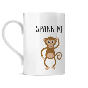 Spank Monkey Posh Mug Left side