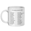 unhelpful phonetic alphabet mug